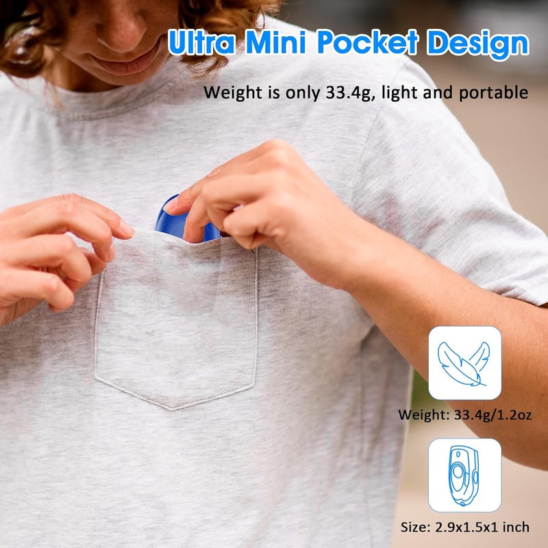 symcode Bluetooth Barcode Scanner Mini 1D Small Portable Barcode Reader Scanner 3-in-1 Bluetooth & 2.4G Wireless & USB Wired Barcode Scanner with Android,iOS,Computers,Windows - Image 2